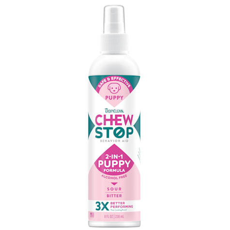 TropiClean Chew Stop Behavior Aid Puppy Spray