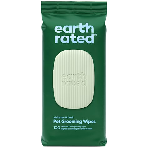 Earth Rated White Tea & Basil Wipes for Dogs and Cats