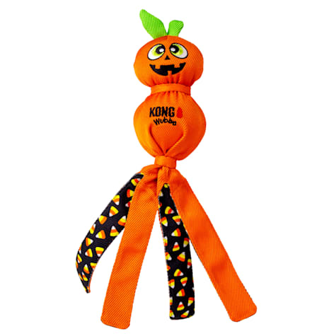 KONG Halloween Wubba Ballistic Pumpkin Dog Toy