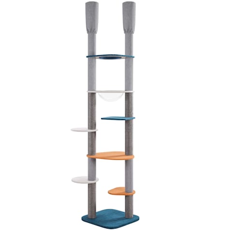 Topeakmart Floor-to-Ceiling Cat Tree