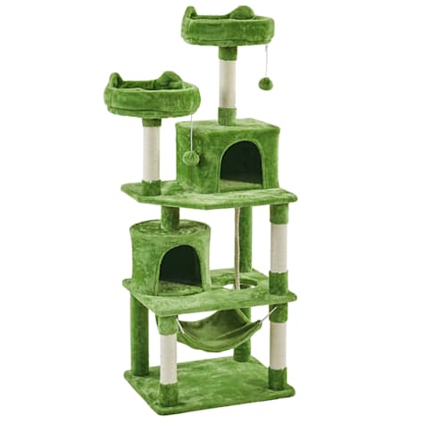 Topeakmart Large Cat Tree Tower with 2 Condos