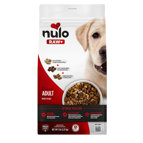 Nulo Lamb Freeze-Dried Raw+ Adult Dog Food