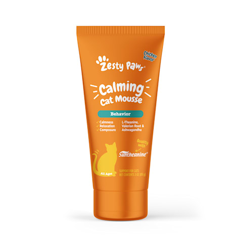 Zesty Paws Cat Mousse Chicken Calming Supplement