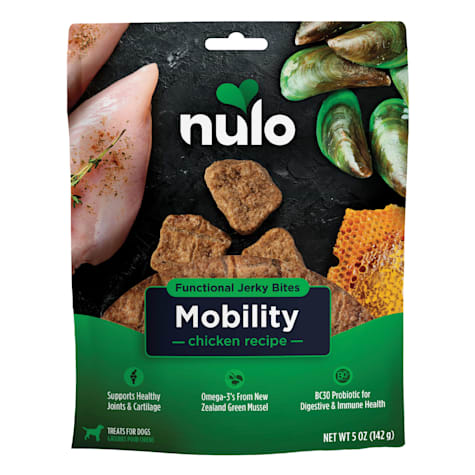 Nulo Grain-Free Chicken, Mobility Health Functional Jerky Dog Treats