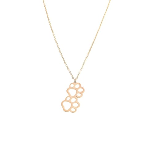 Hollywood Sensation FurEver Paw Print Pendant Necklace