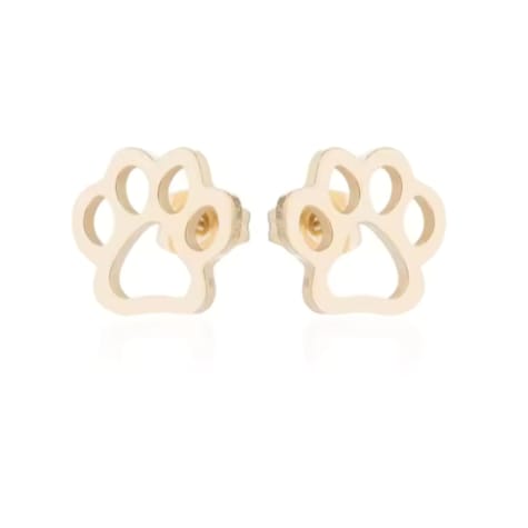 Hollywood Sensation CharmedPaw Paw Print Stud Earrings