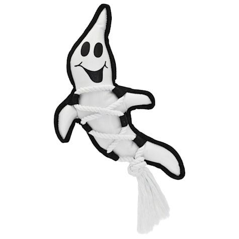 Multipet International Ghost Cross Rope Body Dog Toy