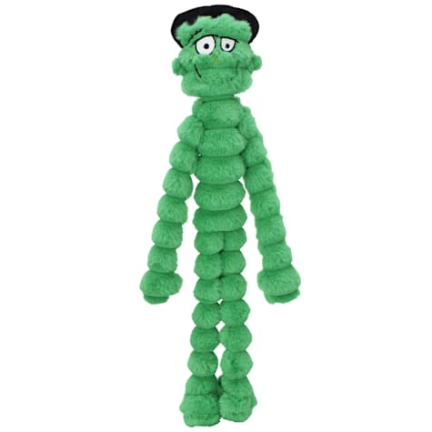 Multipet International Halloween Crimpy Cuddlerz Frankenstein Dog Toy