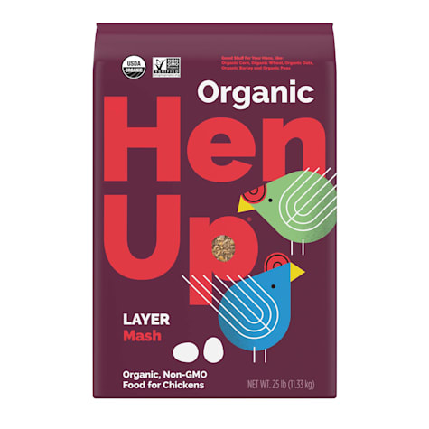 Hen Up Organic Layer Mash Chicken Food