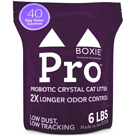 Boxiecat Probiotic Crystal Cat Litter 40 Day Odor Control
