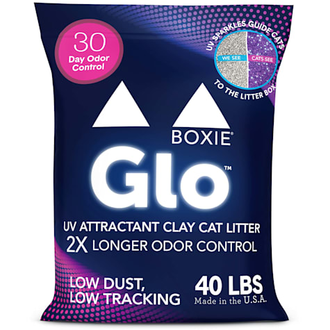 Boxiecat Glo 30 Day Odor Control Clumping Clay Cat Litter