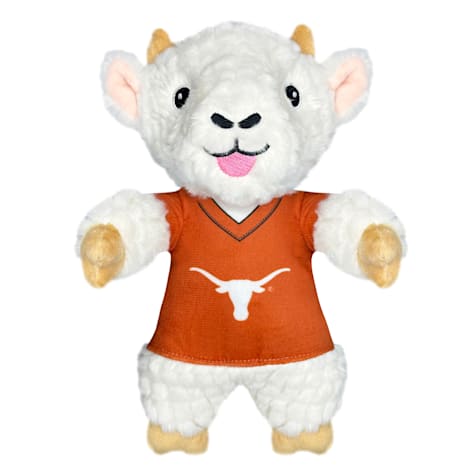 Pets First NCAA Texas Goat Plush Dog Toy