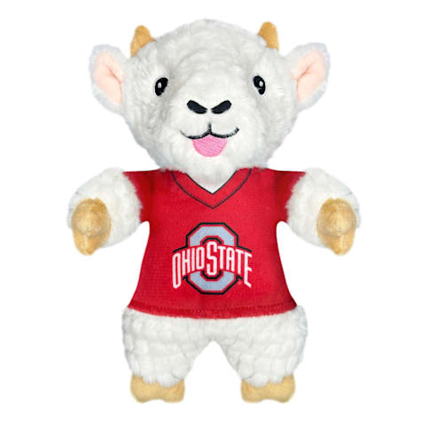 Pets First NCAA Ohio State Goat Plush Dog Toy