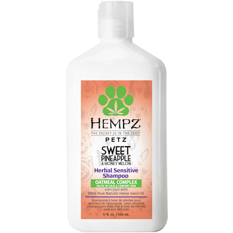 HEMPZ Petz Sweet Pineapple & Honey Melon Herbal Sensitive Shampoo for Dogs