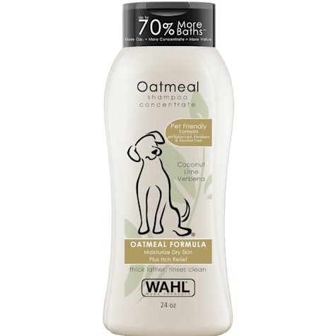 Wahl Oatmeal Shampoo for Dry Skin and Itch Relief