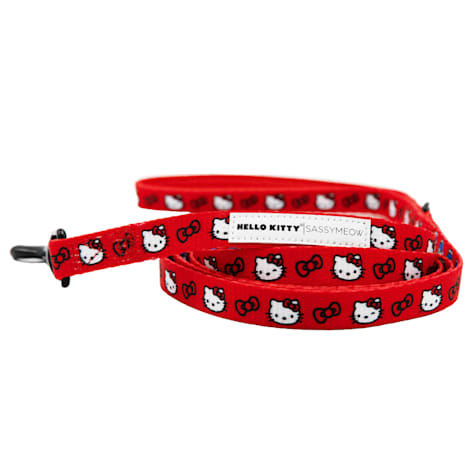 Sassy Meow Hello Kitty Red Cat Leash