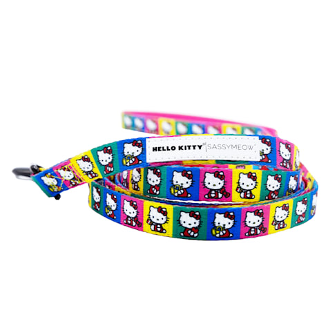 Sassy Meow Hello Kitty Pink Cat Leash
