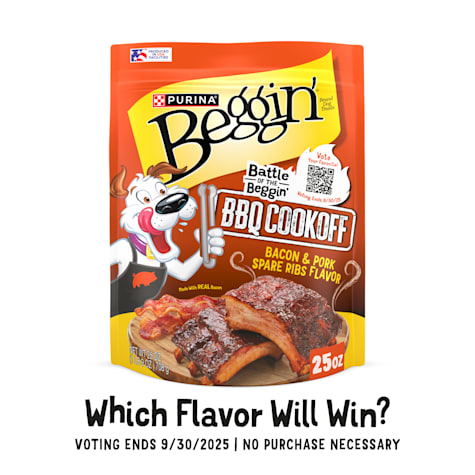 Purina Beggin' Strips Bacon and Pork Spare Ribs Flavor Treats for Dogs