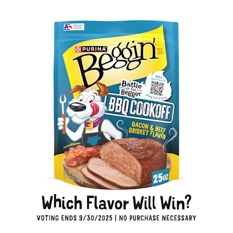 Purina Beggin' Strips Bacon and Beef Brisket Flavor Treats for Dogs