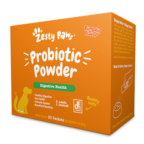 Zesty Paws Pumpkin Probiotic Powder for Dogs