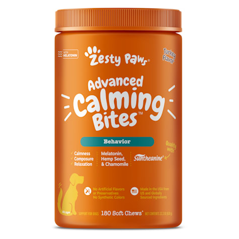 Zesty Paws Turkey Advanced Calming for Dogs