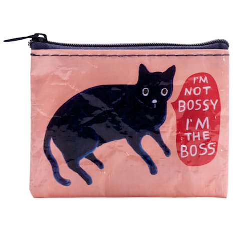 Blue Q I'm Not Bossy. I'm The Boss Coin Purse