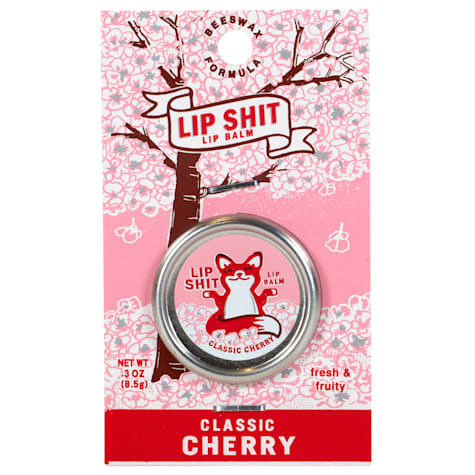 Blue Q Lip Shit Classic Cherry Lip Balm