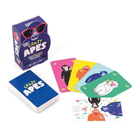 Professor Puzzle Crazy Apes Card Game