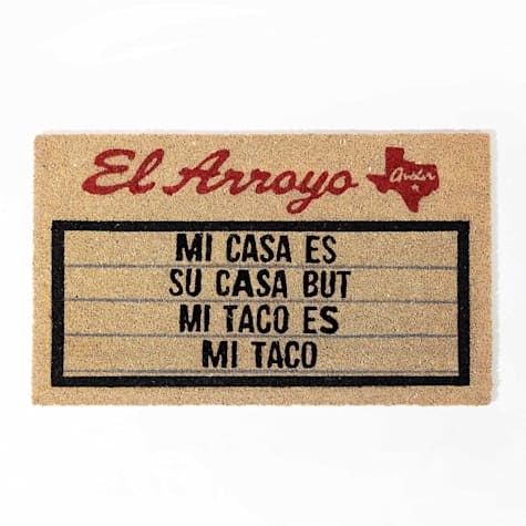 El Arroyo Mi Casa Outdoor Doormat