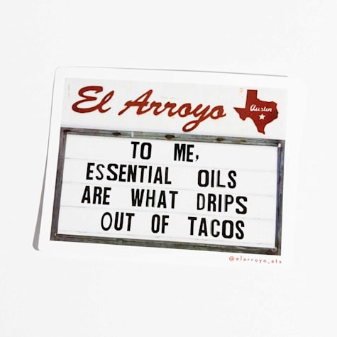 El Arroyo Essential Oils Sticker