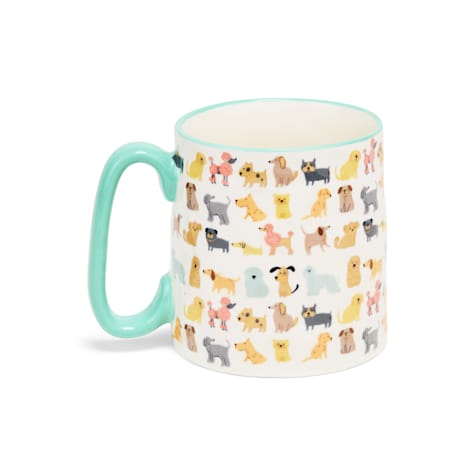 10 Strawberry Street Bella All Over Pups Mug