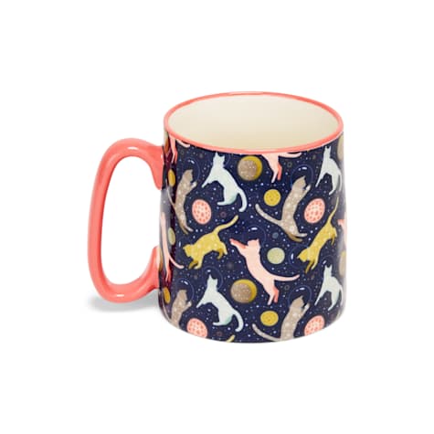 10 Strawberry Street Bella Cats in Space Mug