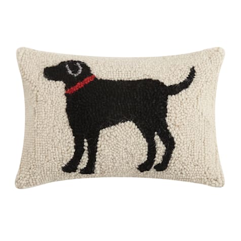 Pillow Shoppe Black Dog Hook Pillow