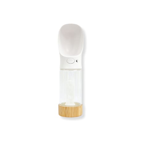 Merci Collective Clear Quartz Crystal Infused Dog Water Bottle