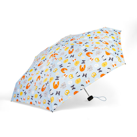 SHED RAIN Rain Essentials Manual Compact Print Umbrella