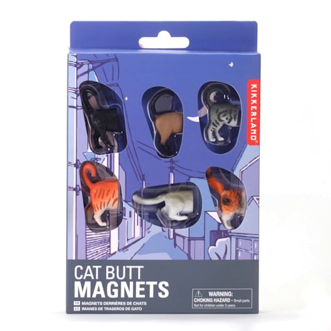 Kikkerland Design Cat Butt Magnets