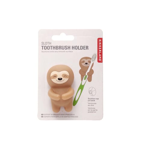 Kikkerland Design Sloth Toothbrush Holder