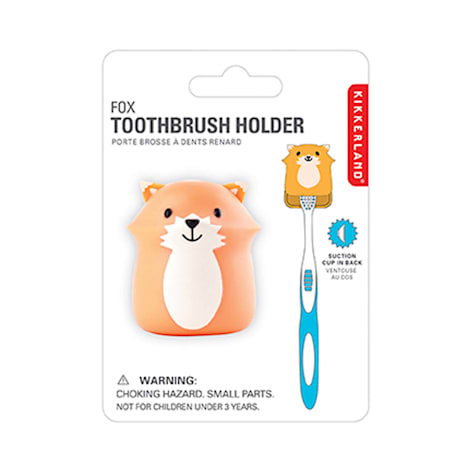 Kikkerland Design Fox Toothbrush Holder