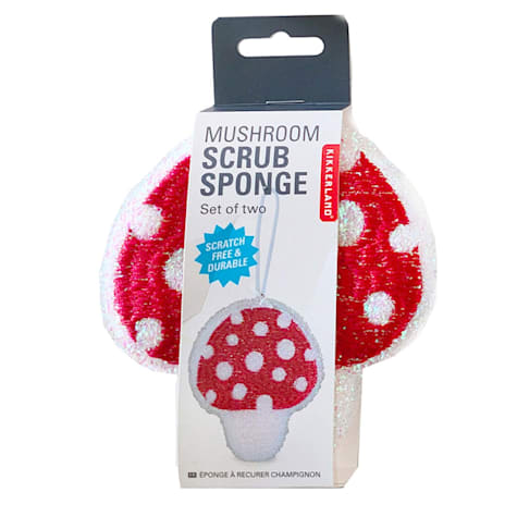Kikkerland Design Mushroom Sponges