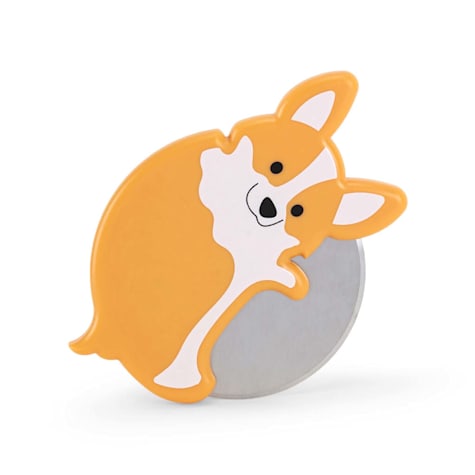 Kikkerland Design Corgi Pizza Cutter