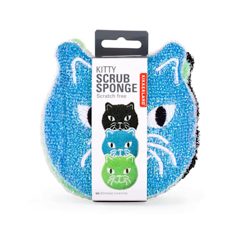 Kikkerland Design Cat Sponges