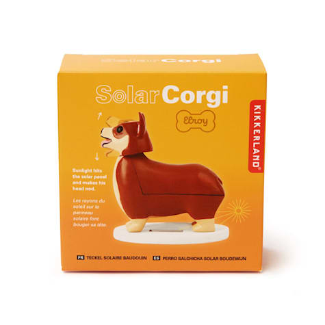 Kikkerland Design Solar Corgi Decoration