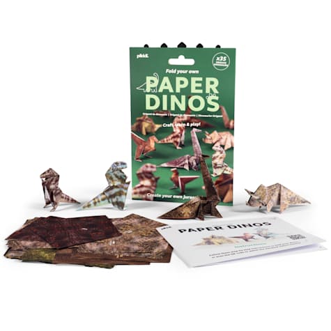 Pikkii Origami Paper Dinos