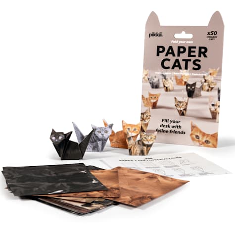 Pikkii Origami Paper Cats