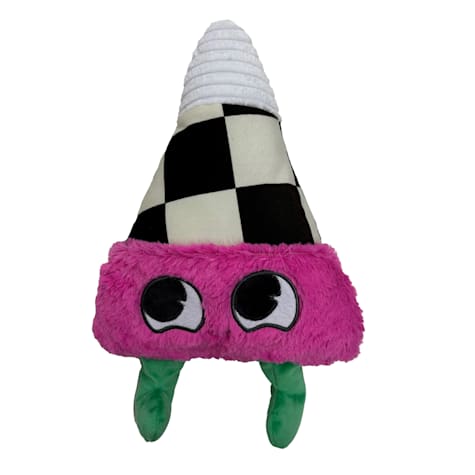 Bark-A-Boo Plush Candycorn Dog Toy