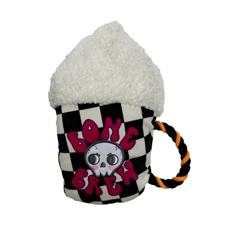 Bark-A-Boo Brew with Rope Handle Dog Toy