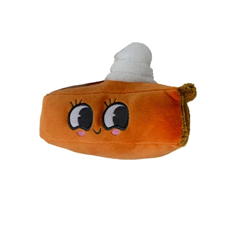 Bark-A-Boo Pumpkin Pie Slice Dog Toy