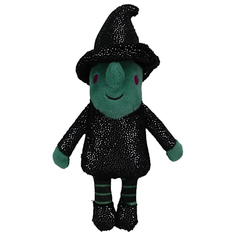 Bark-A-Boo Stuffed Witch Dog Toy