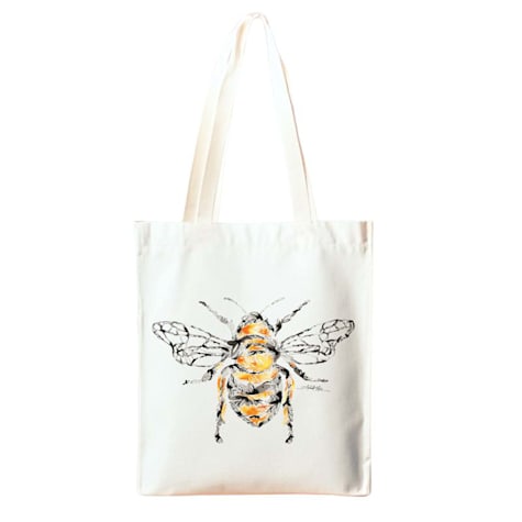 Amanda Klein Co. Honeybee Tote Bag Made from Recycled Plastic Water Bottles