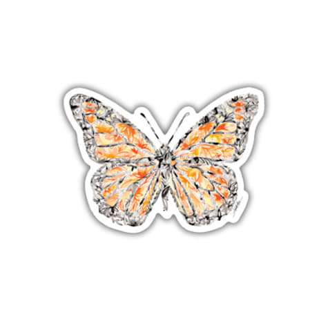 Amanda Klein Co. Butterfly Vinyl Sticker